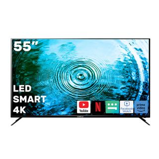 Castle TV Smart 55-inch LED, 4K Resolution, Black