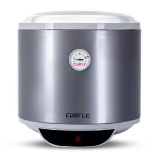 Castle Water Heater 30 Liters, Silver