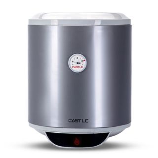 Castle Water Heater 40 Liters, Silver